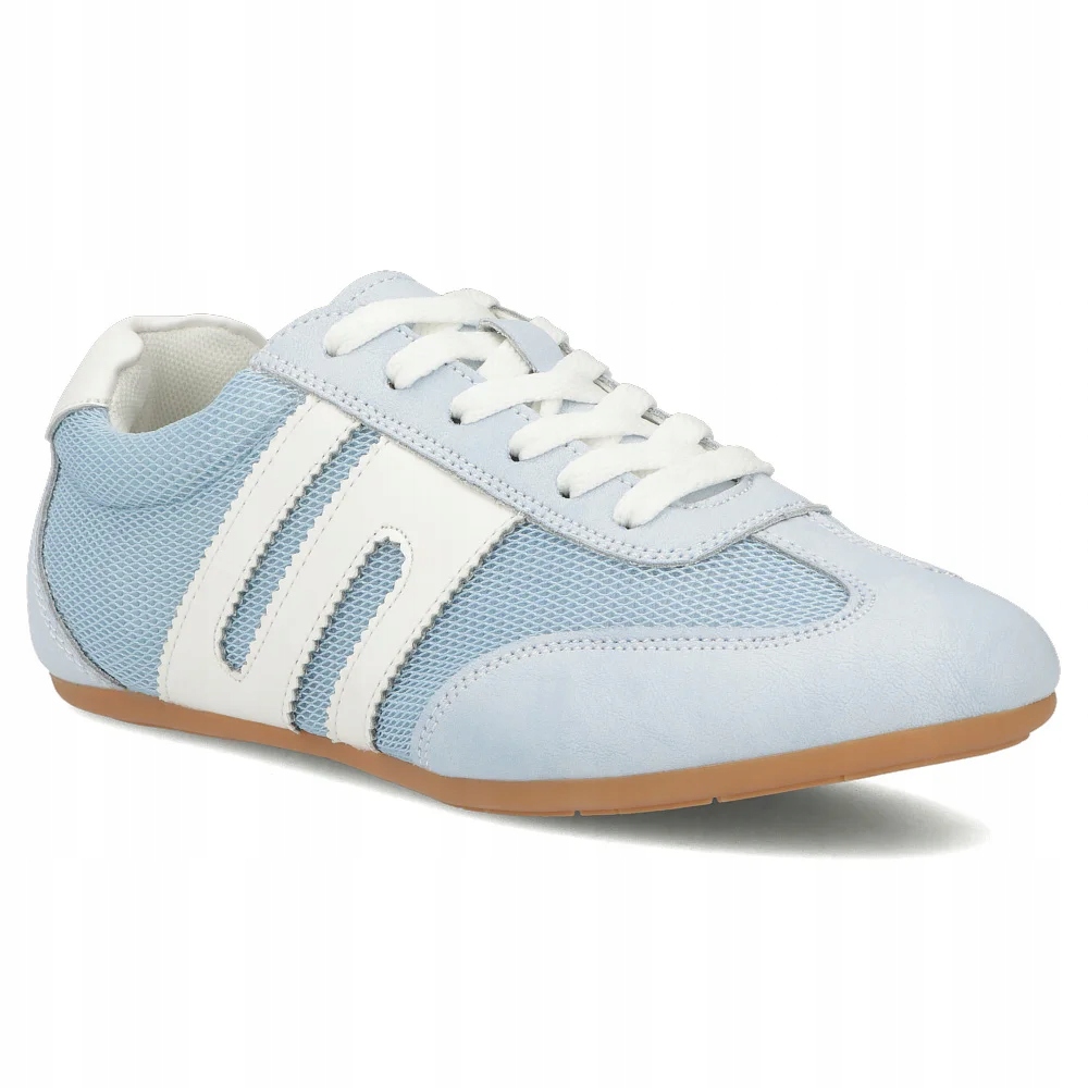 Skórzane sneakersy damskie Filippo buty sportowe zamszowe r.40