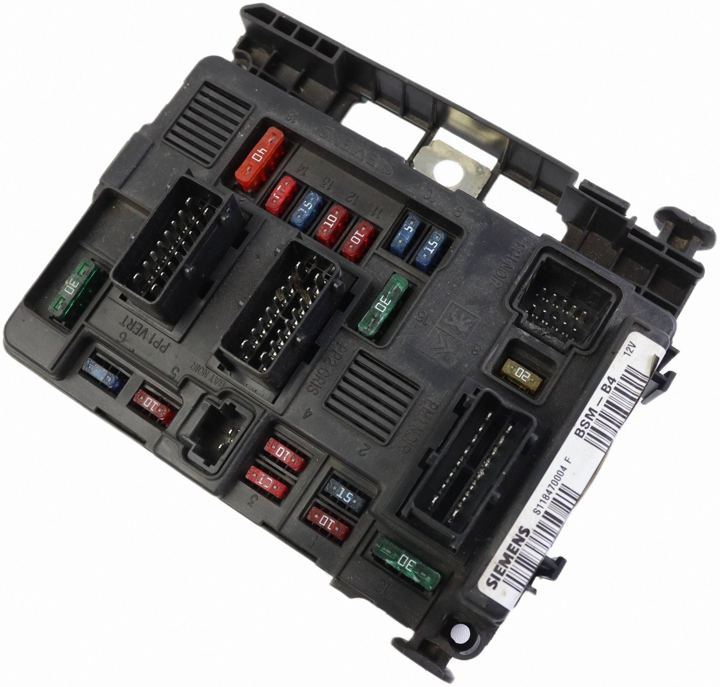 CITROEN PEUGEOT module compartment control unit BSM 9643498780 S118470004F