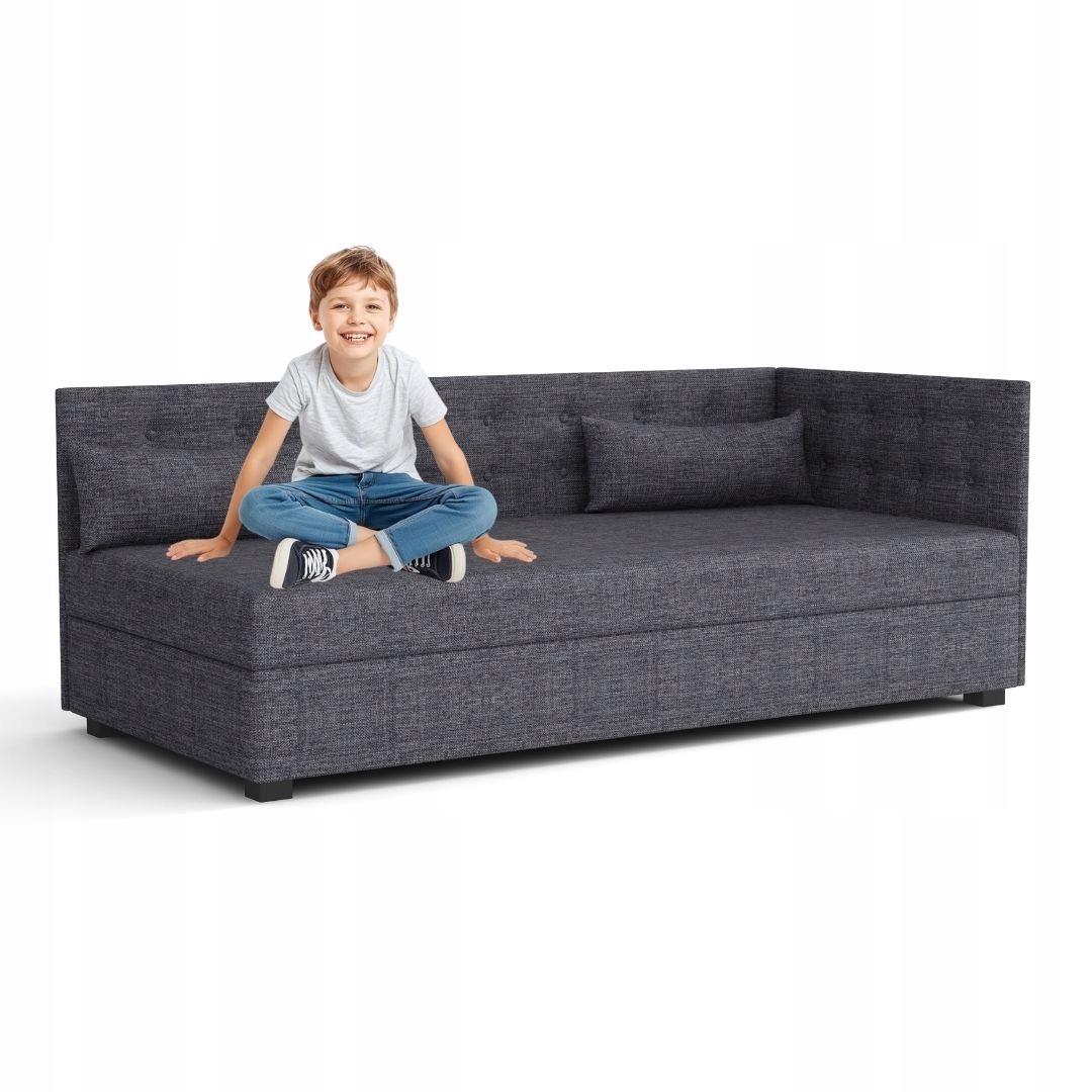 Jednolůžková postel pro mládež s úložným prostorem Olaf+ 90x195