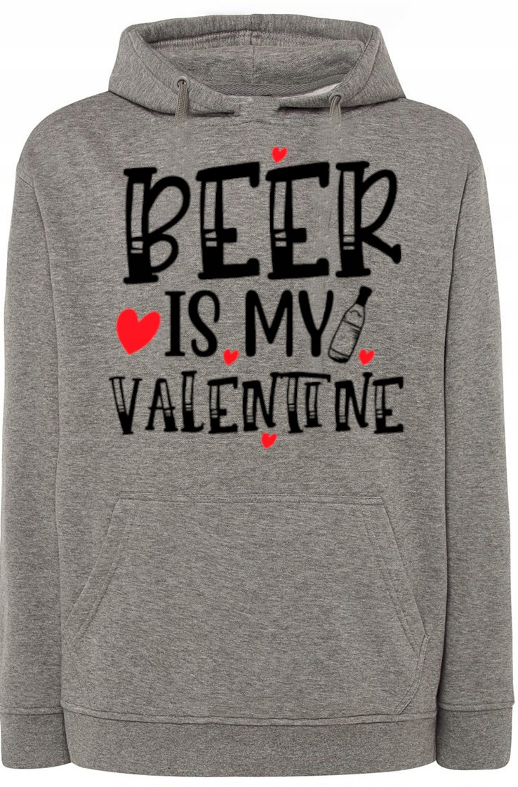 Pivo Valentýn mikina s kapucí Dárek r.XS