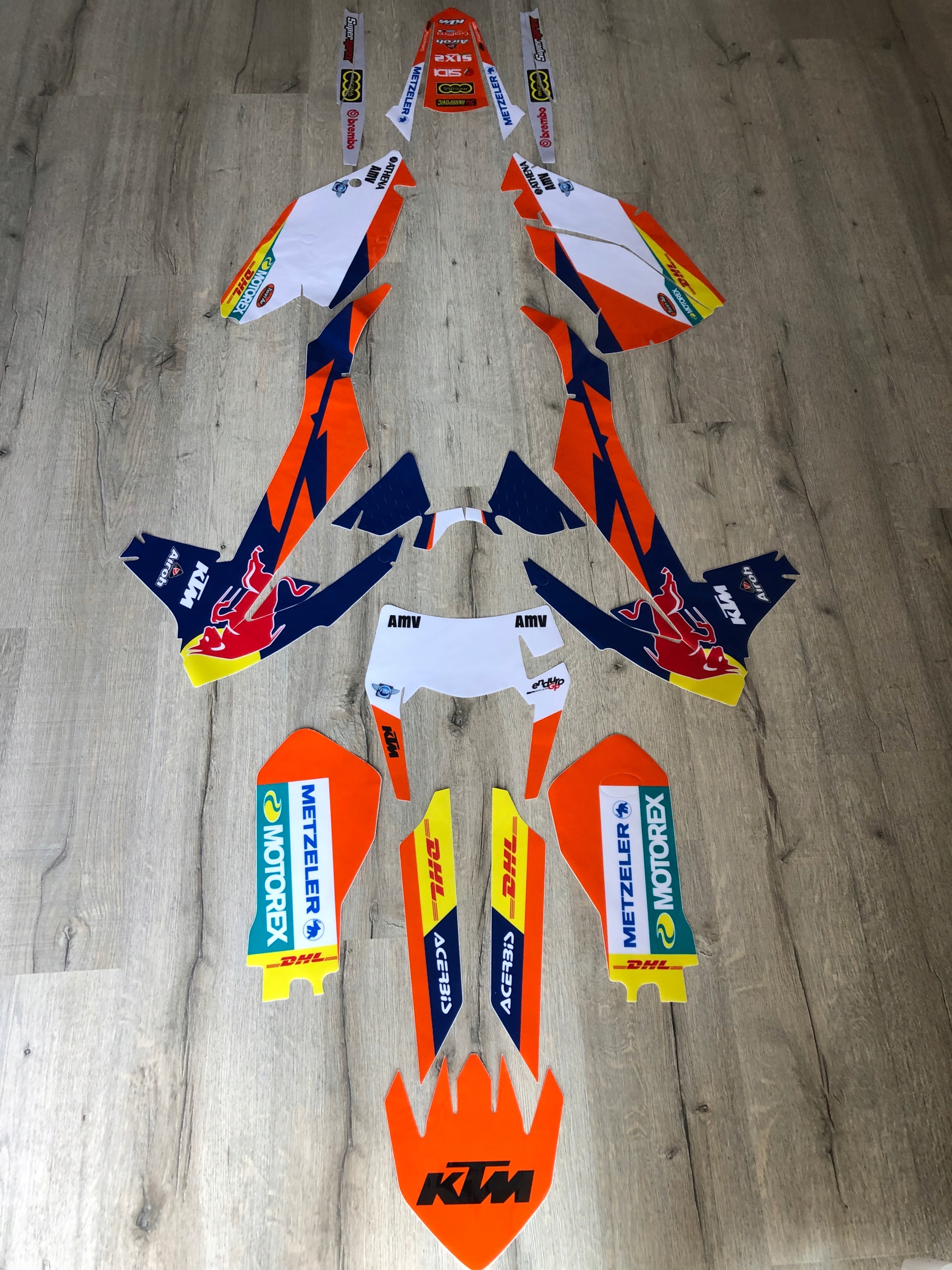 Ktm Exc exc-f 17-19 dýha z Talianska Cubamoto