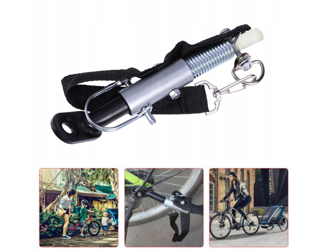 ZACZEP DO PRZYCZEPKI ROWEROWEJ PASEK WÓZKI Przeznaczenie dla dzieci