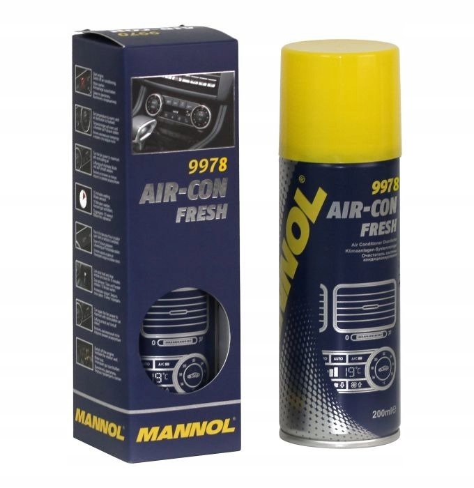 

Mannol air-con odświeżanie klimatyzacji 200ml