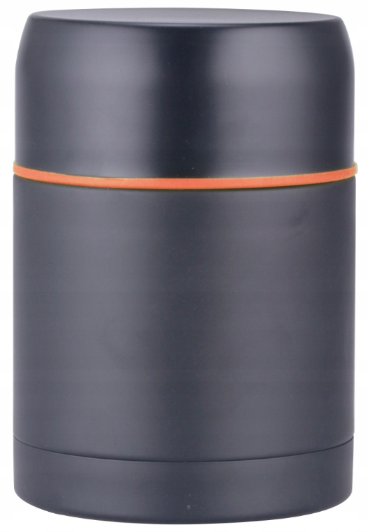 TERMOS OBIADOWY 500ml LUNCH BOX NA ŻYWNOŚĆ ZUPĘ OLDMAN STALOWY czarny Marka Kamille