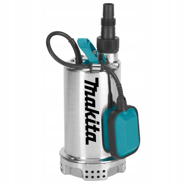 Makita Pompa Do Wody Czystej Z Pływakiem 1100W 250 l/min Inox PF1100