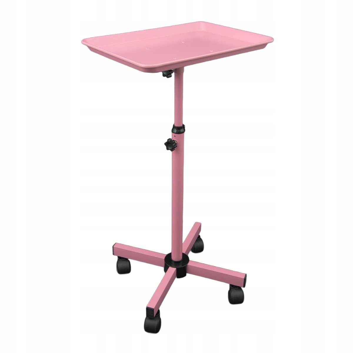 stolik tatuatorski mobilny III różowy