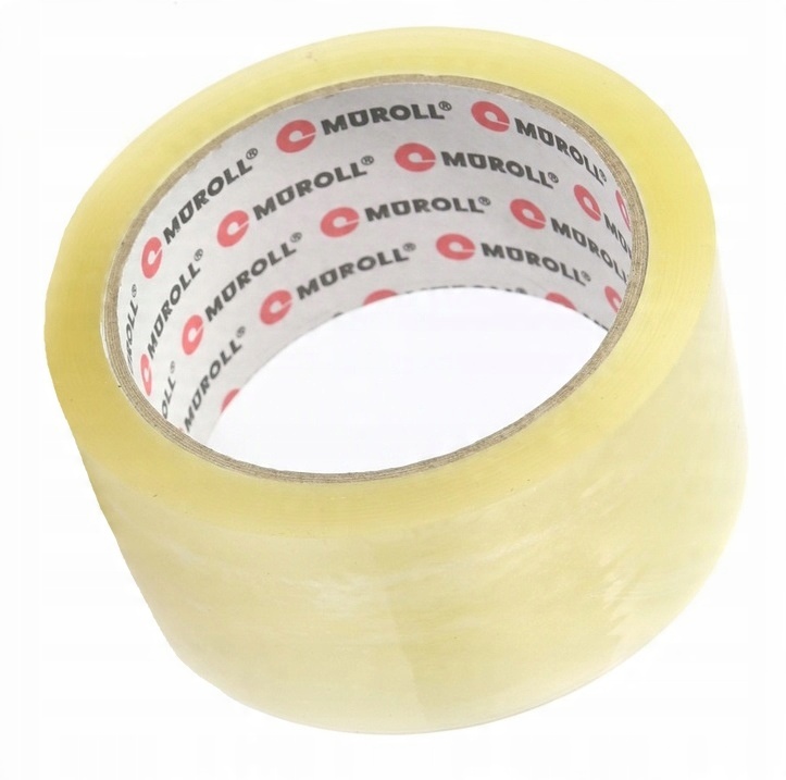

Taśma Klejąca Muroll kauczuk 48mm/66m Bezbarwna