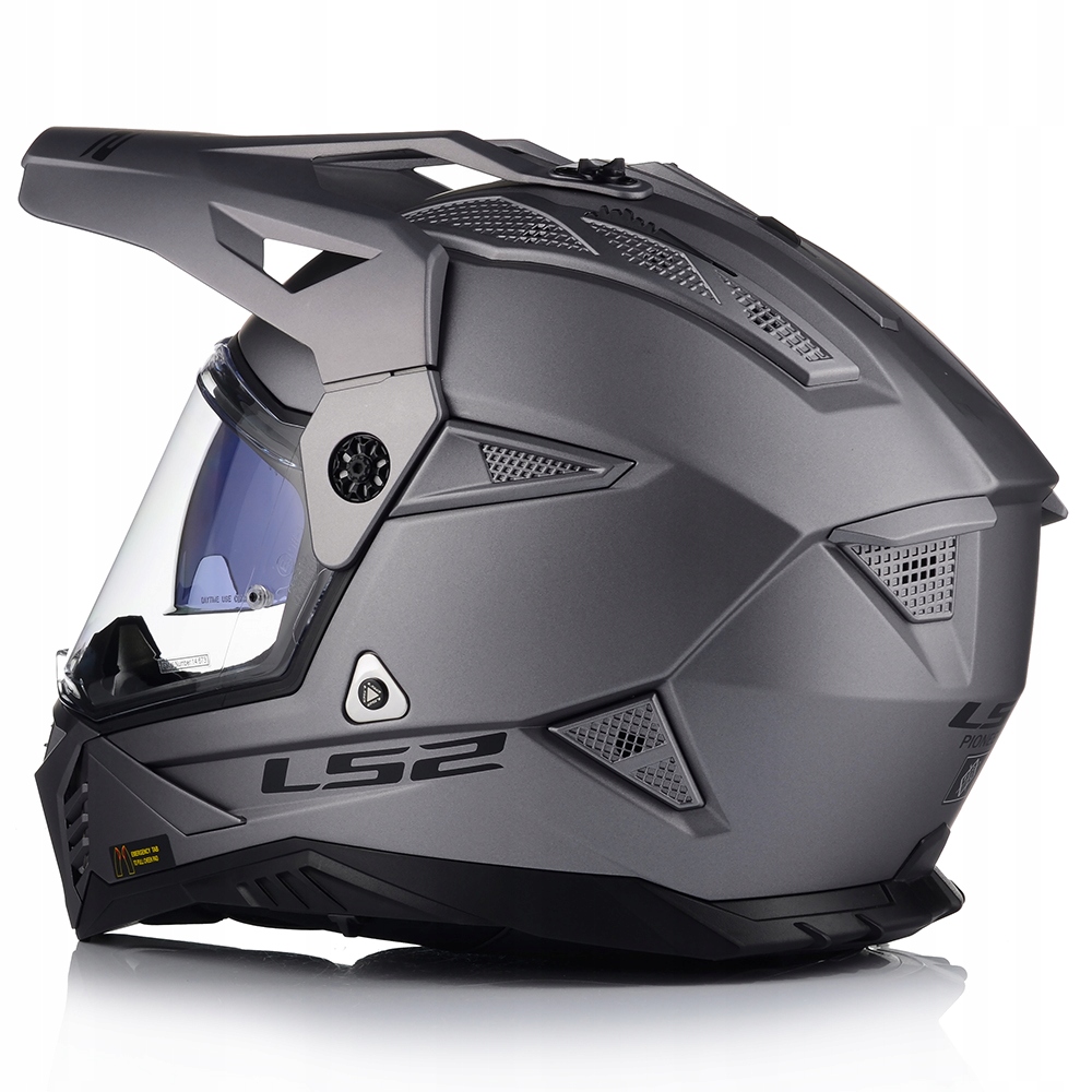 KASK MOTOCYKLOWY LS2 MX702 PIONEER ENDURO CROSS QUAD ATV + SZYBA + BLENDA Rozmiar XL