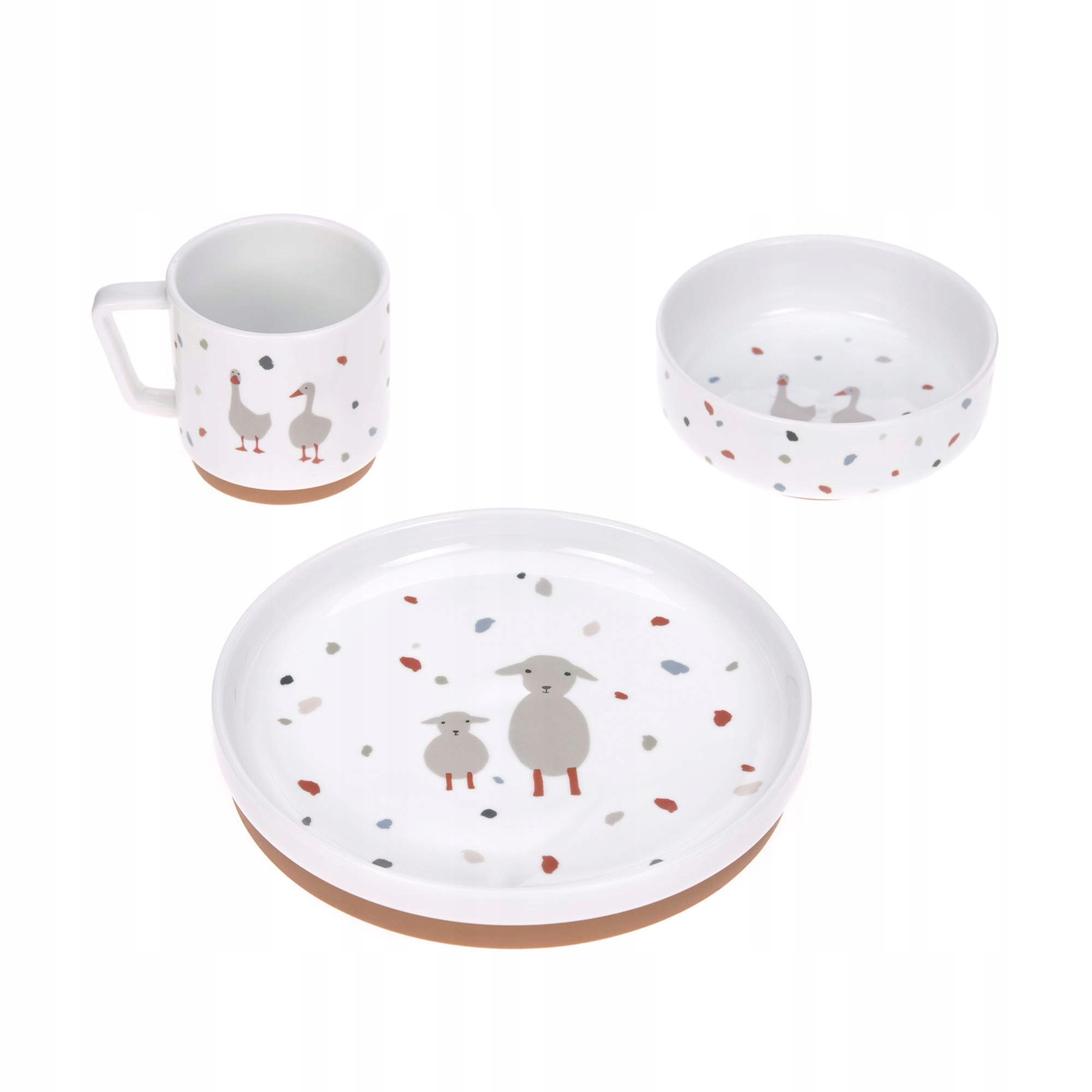 Zestaw naczyń porcelana Lassig