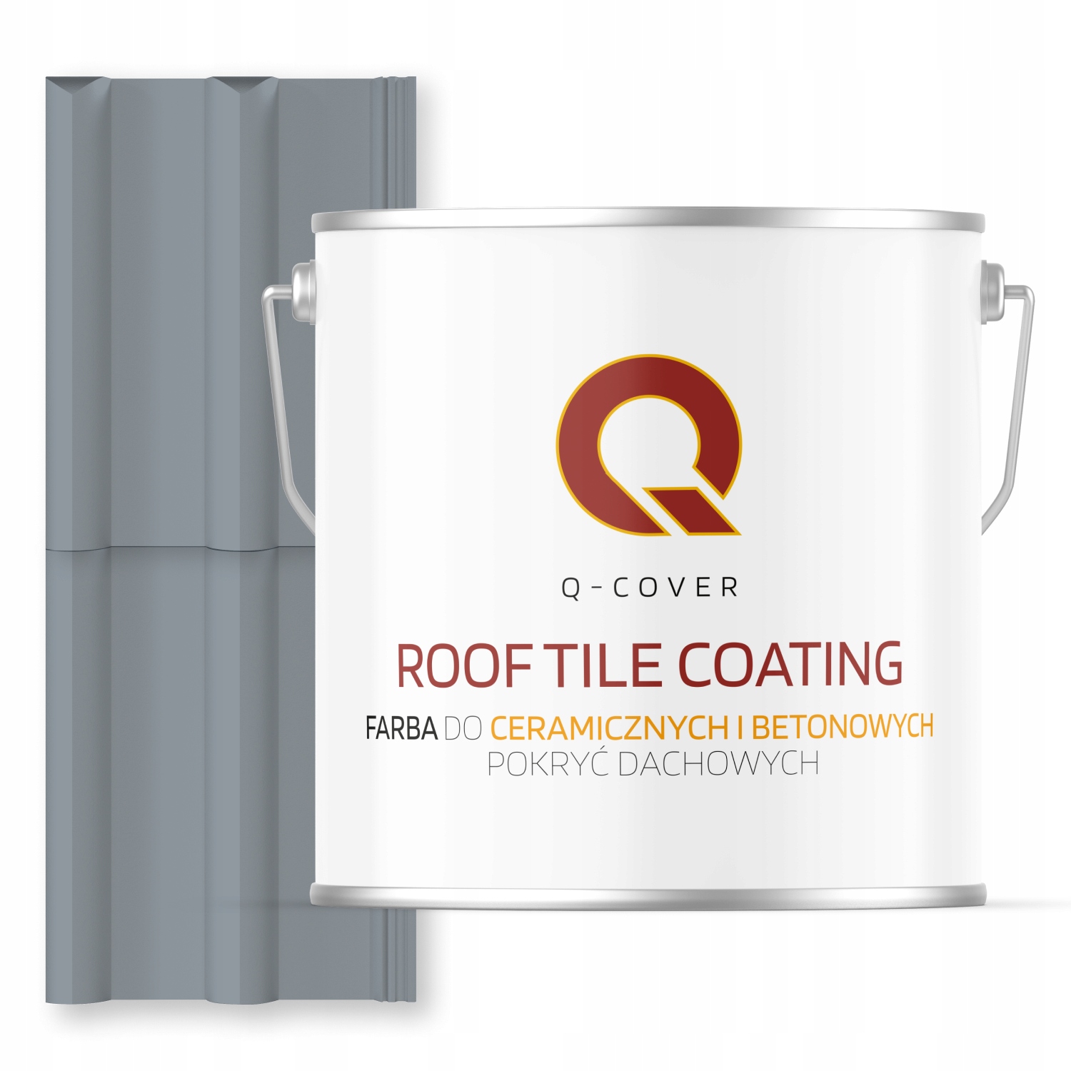 Farba Na Keramické Betónové Strechy Šedá Modrá Ral 7001 5 L Lesk