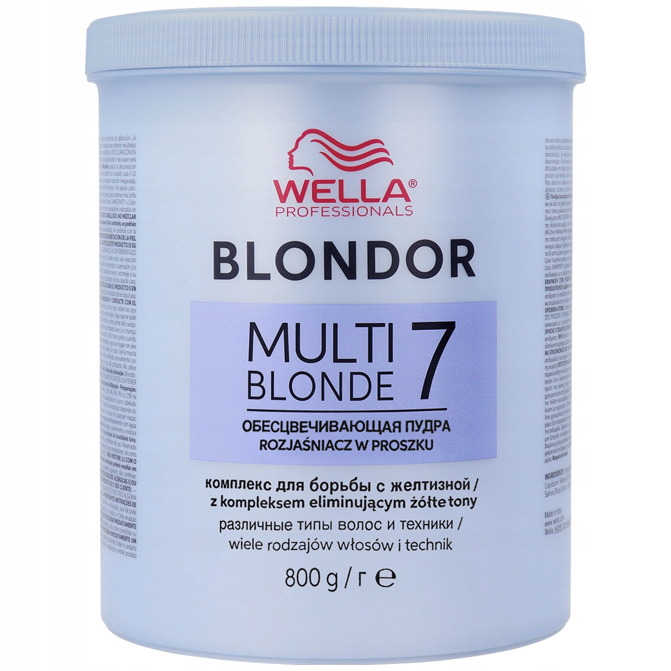 Wella Blondor Multi Blonde profesjonalny proszek rozjaśniający włosy 800 g
