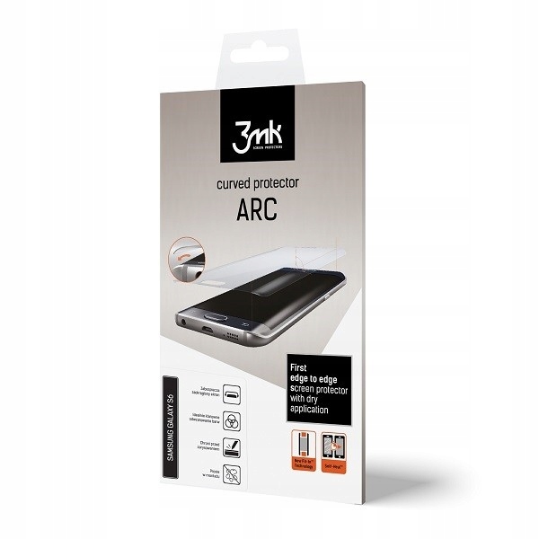 Folia 3MK Arc do Samsung Galaxy S8 Plus S8+ zaokrąglona SM-G955F