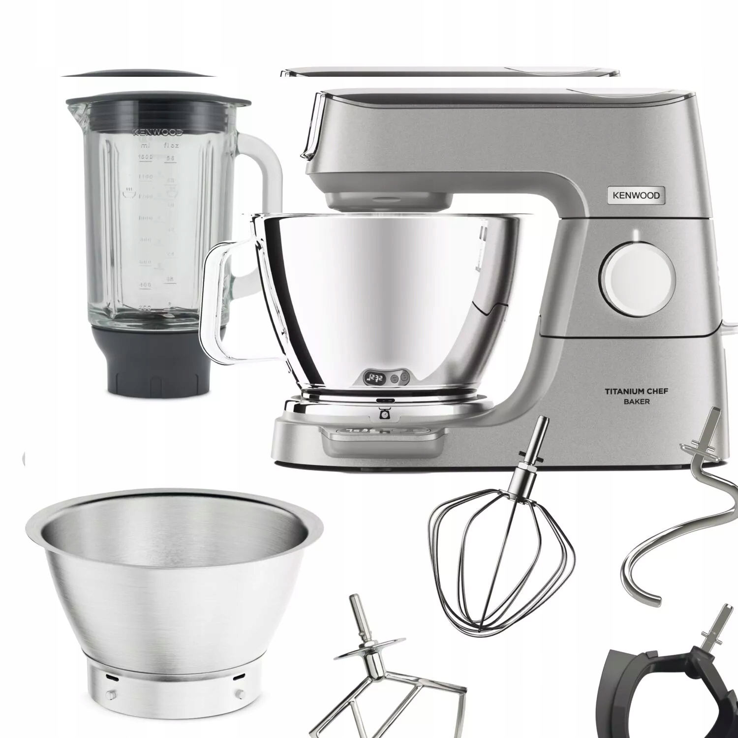 Kuchynský Robot Kenwood Titanium Chef Baker
