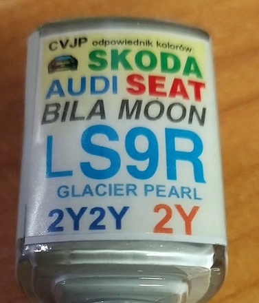 

Zaprawka Lakiernicza Audi Seat Skoda S9R LS9R 2Y
