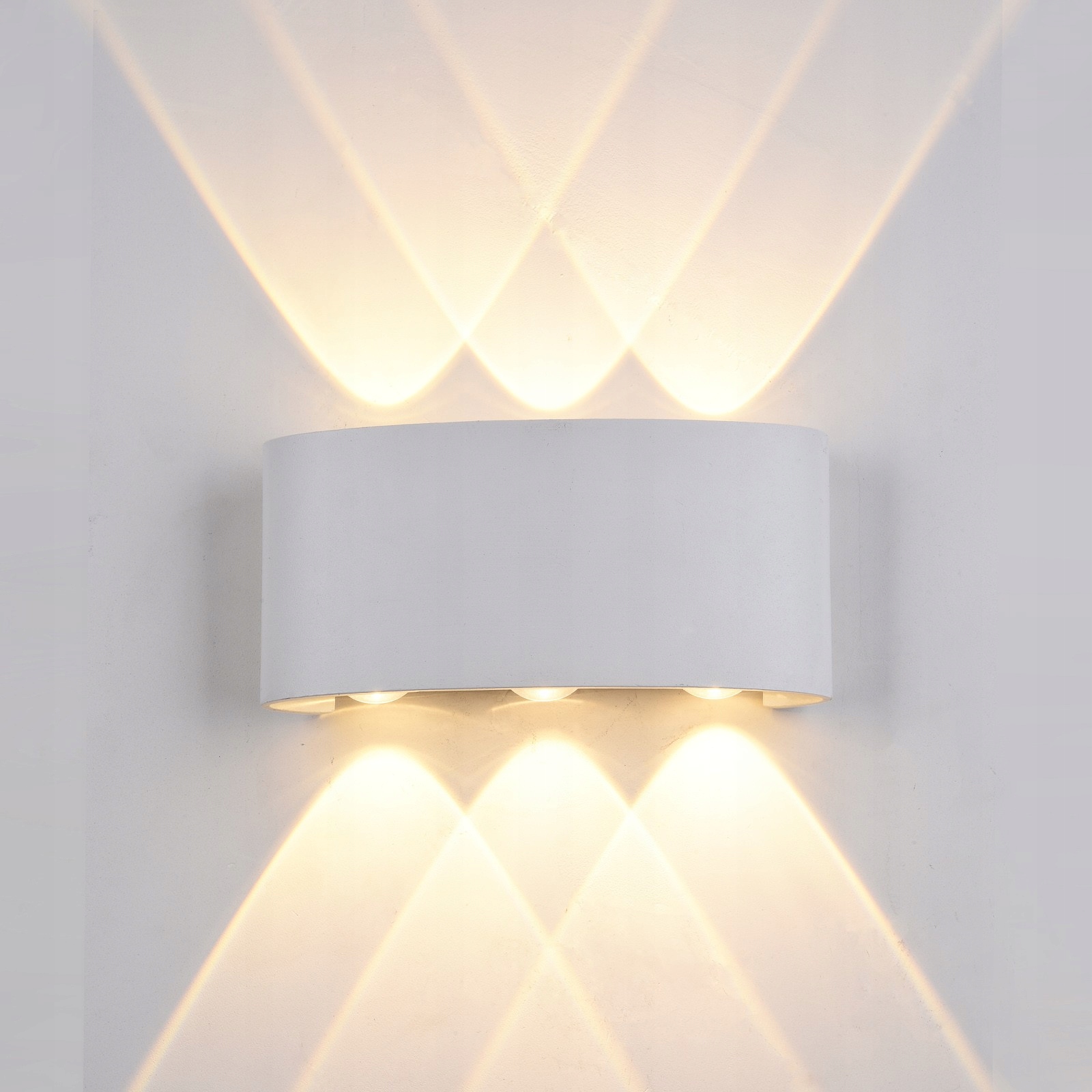 Gilberto Zahradní nástěnné svítidlo Bílé Moderní Led 6W 3000K 420lm IP54