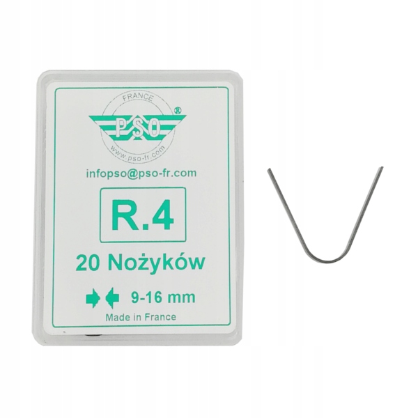 Nożyki do nacinarki bieżnika PSO R-4 9-16 mm 1 op
