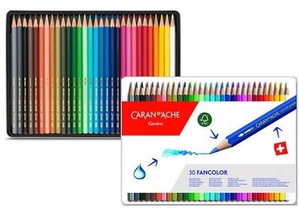 Pastelky Fancolor 30 barev /Carandache