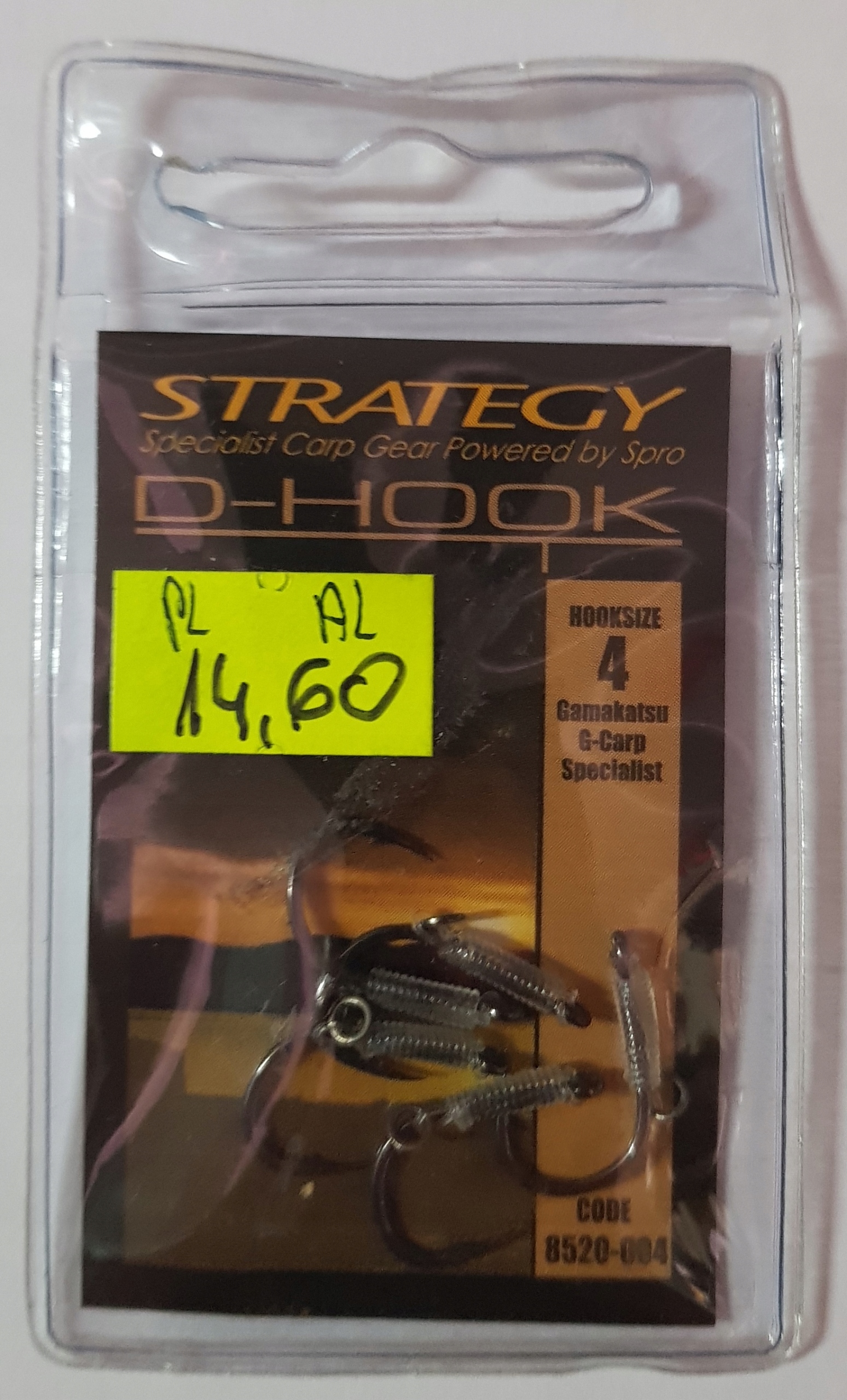 Haki karpiowe Strategy D-Hook nr 4 Spro
