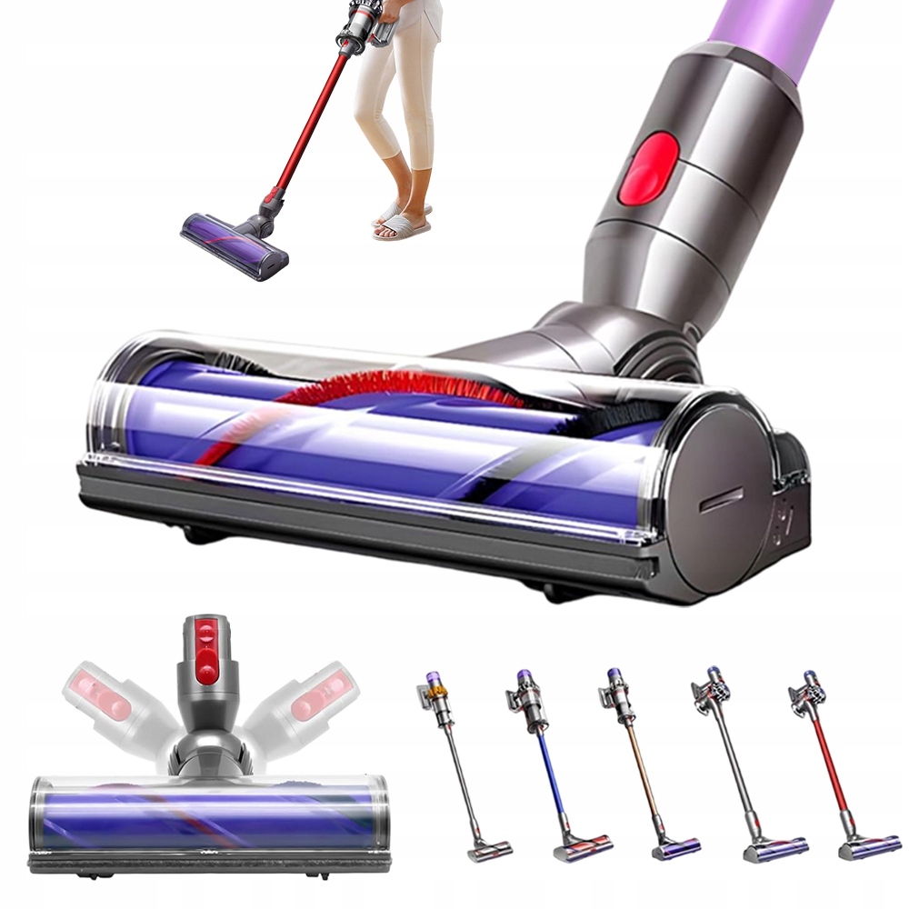 Kartáč Na Dyson V7 V8 V10 V11 V15 Pro Všechny Typy Podlah