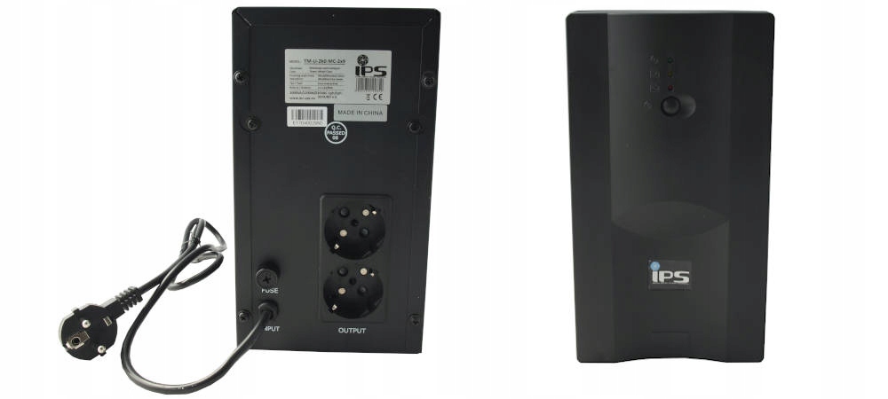 Veža Ups, modifikovaná sínusoida 230Vac 2000VA/1200W, s akumulátorom 2x 12V/9Ah