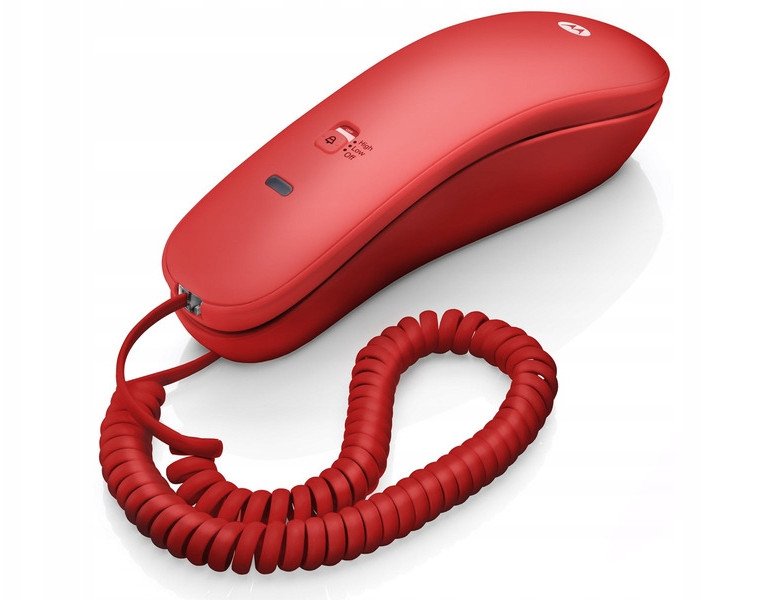 Telefon stacjonarny Motorola CT50 Czerwony