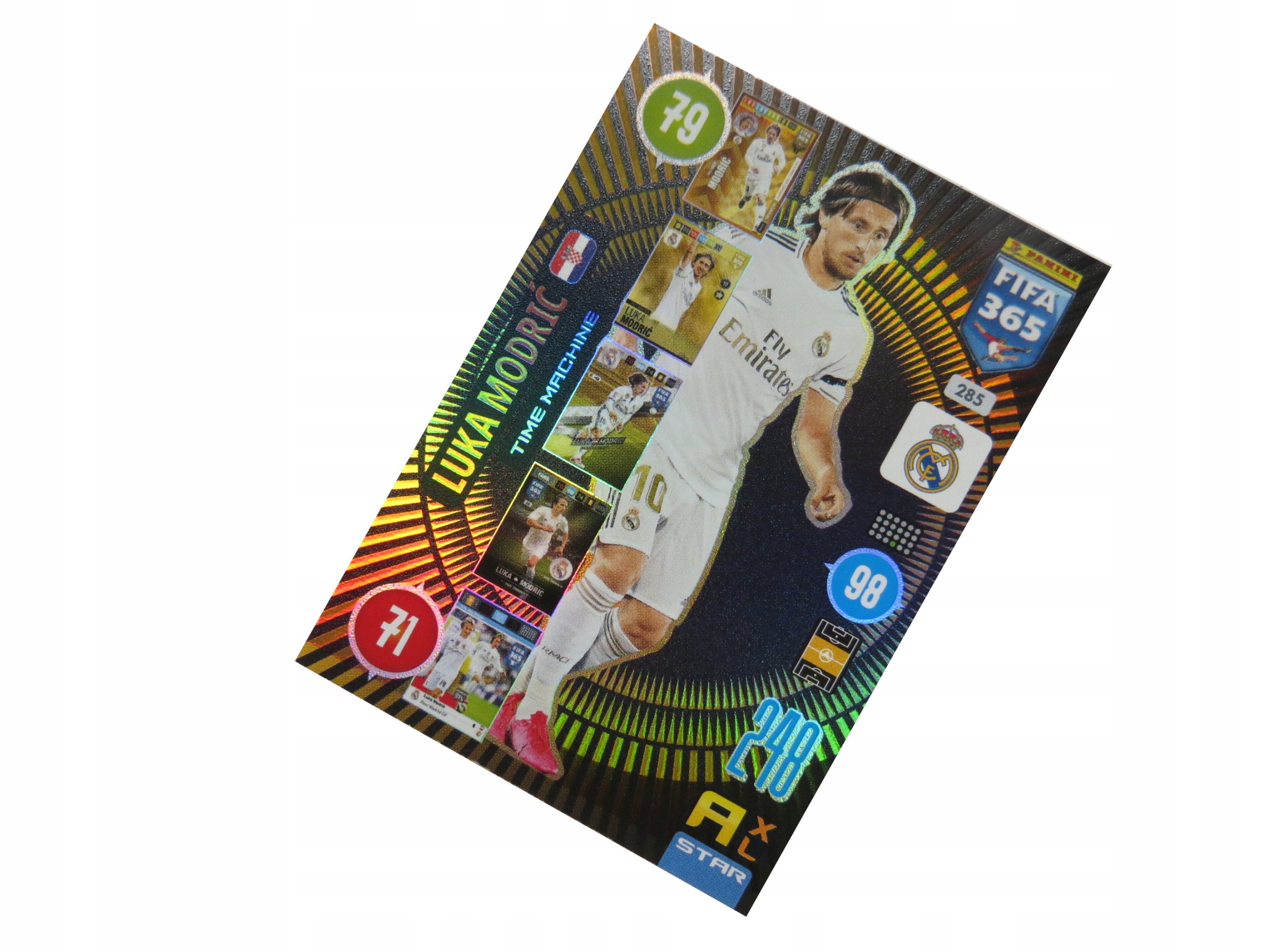 Panini Fifa 365 2021 Karty Piłkarskie Time Machine Luka Modrić 285 Real