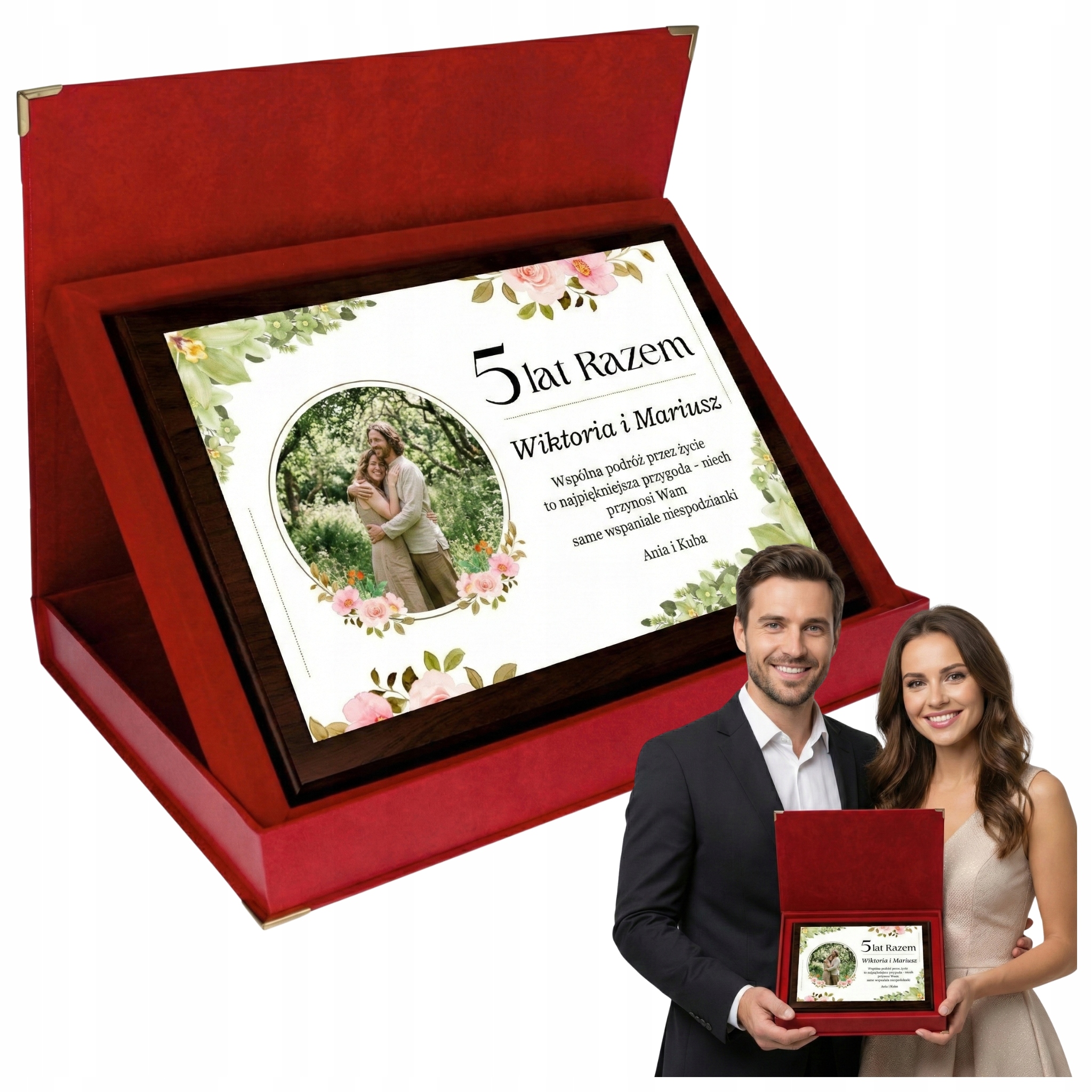 Dárek K Výročí Svatby Pro Rodiče Diplom Pouzdro Foto Potisk Suvenýr