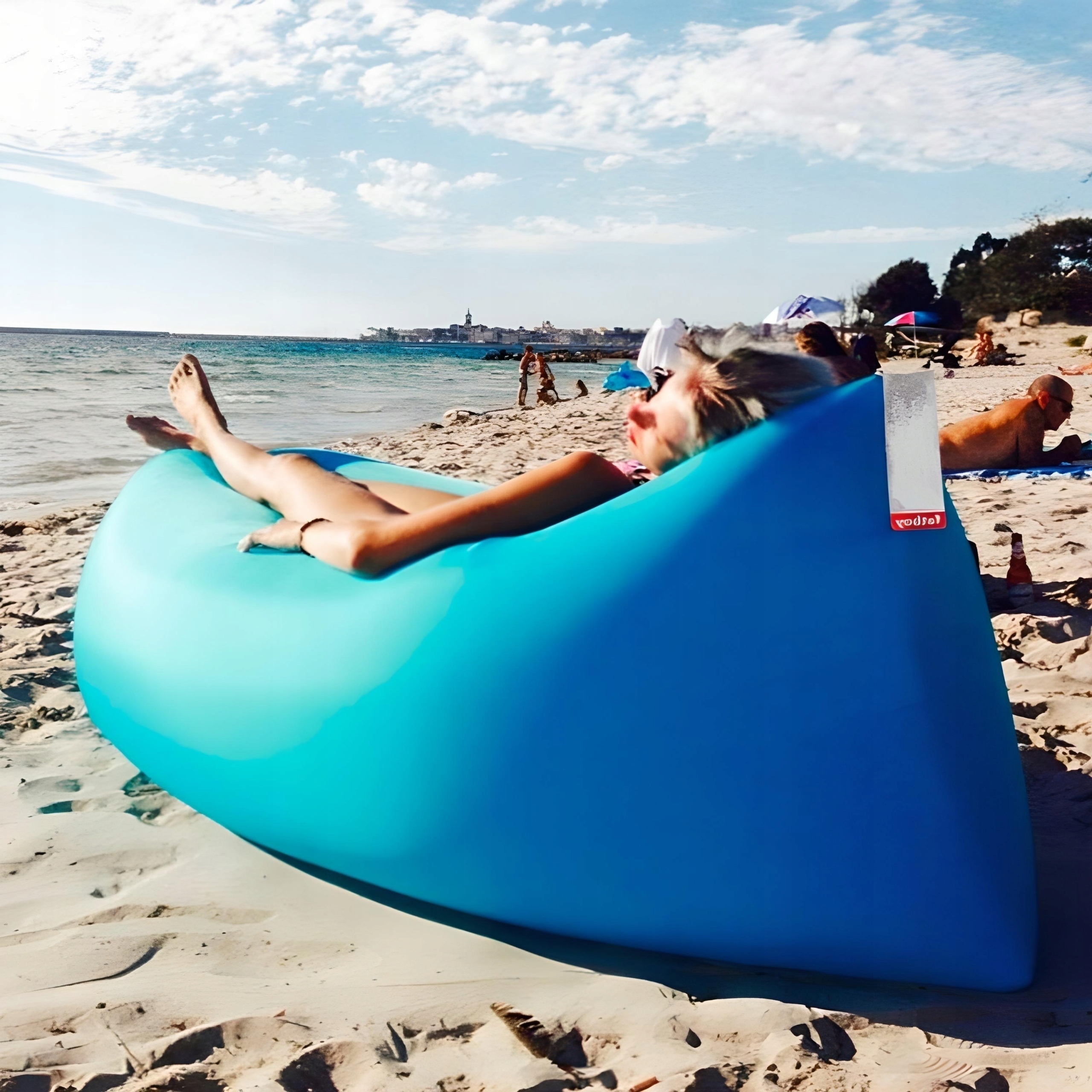 LAZY BAG AIR SOFA ŁÓŻKO LEŻAK MATERAC NA POWIETRZE DUŻA PLAŻOWA Marka Retoo