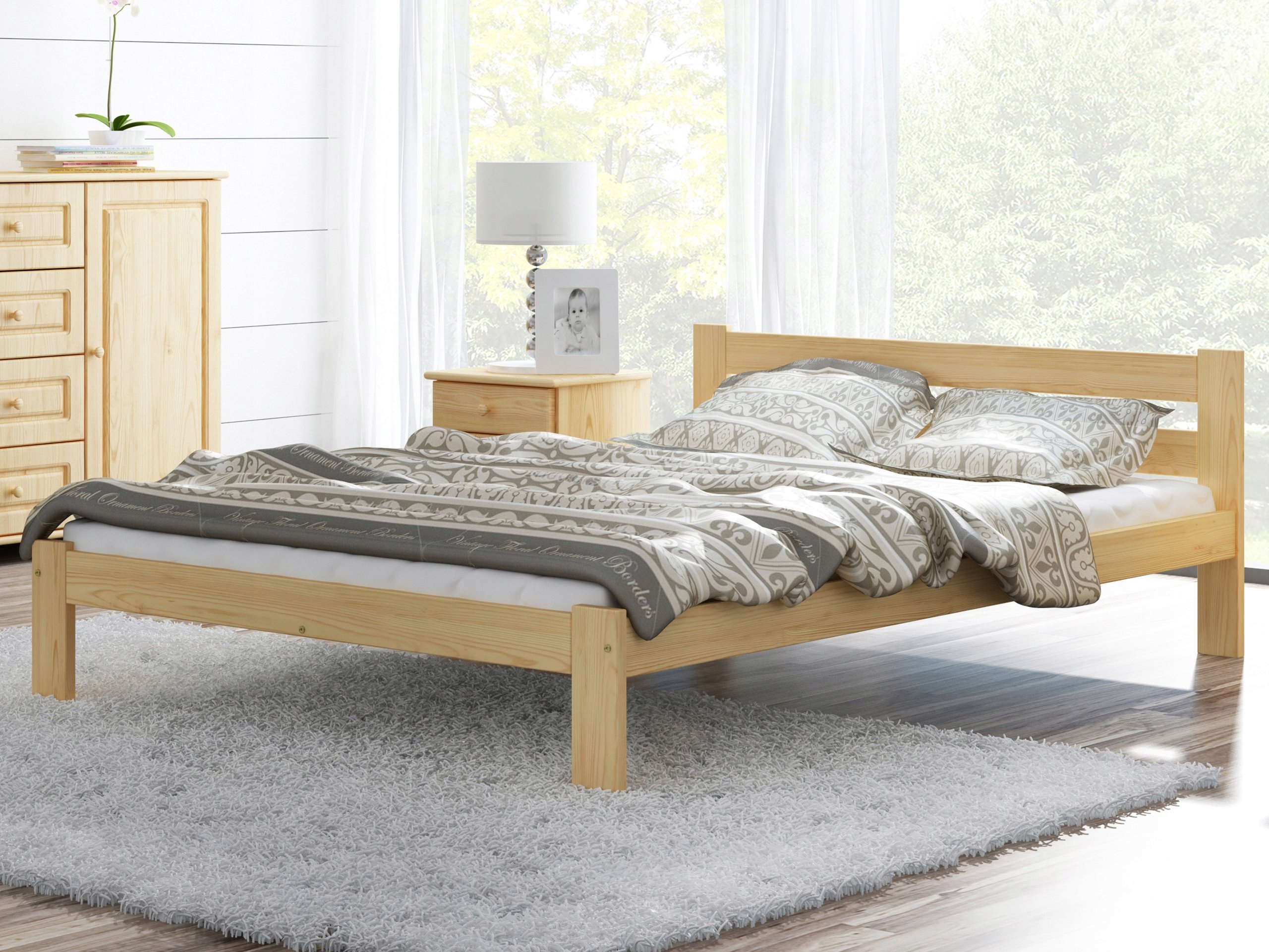 

Łóżko Mato 140x200 stelaż elastyczny Eco