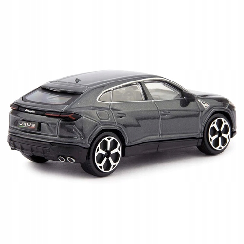 SAMOCHÓD METALOWY BBURAGO 1/43 - LAMBORGHINI URUS Kolor dominujący odcienie szarości i srebra