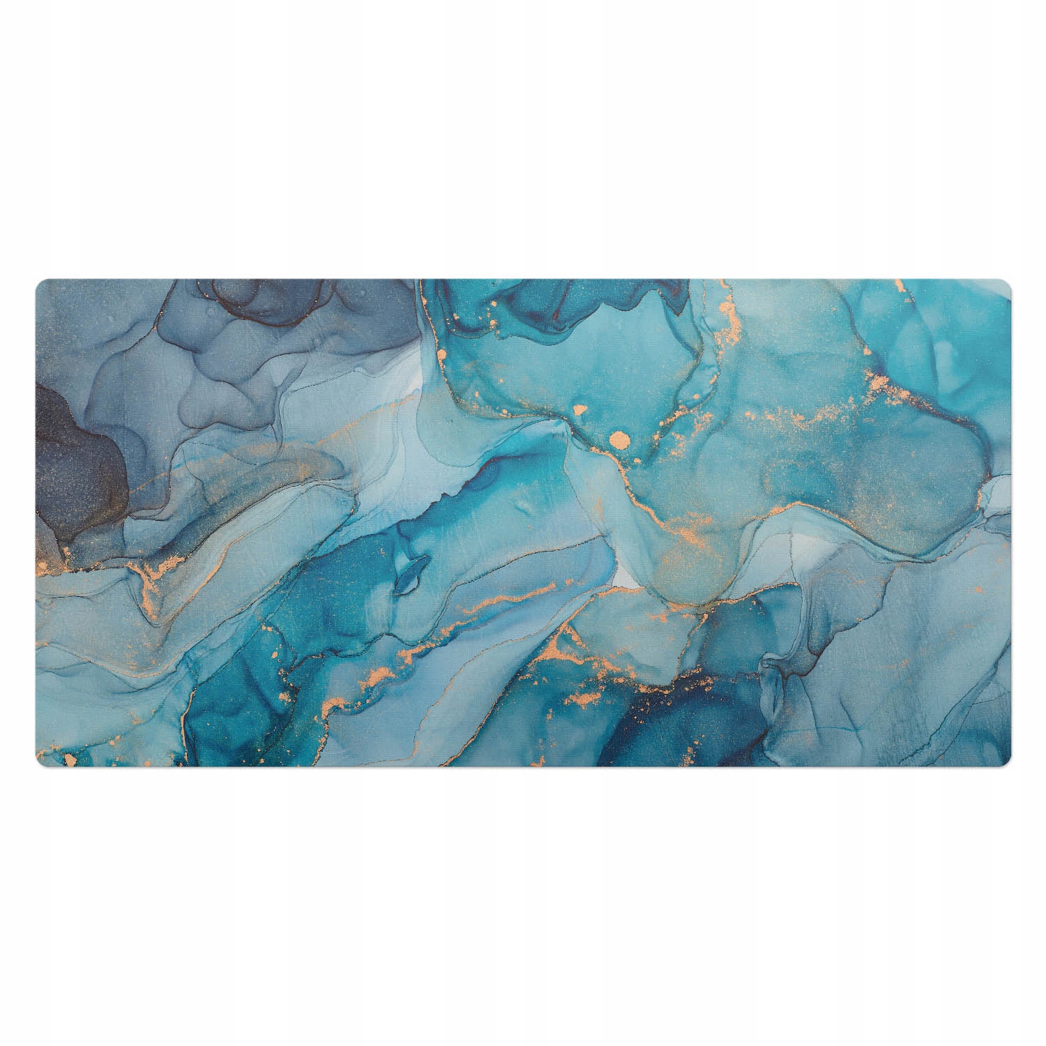 Ochranná podložka na stůl se vzorem Vlny v abstraktním stylu 100 x 50 cm