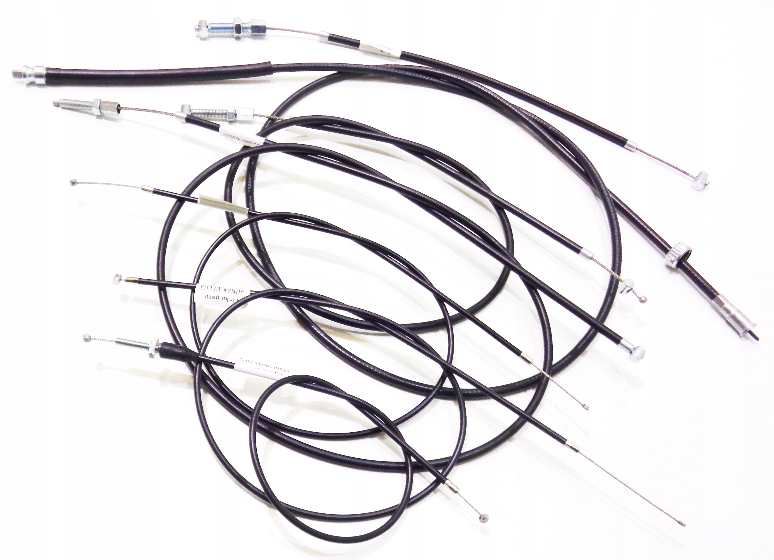 05676 - Комплект тефлонових тросів Delux JUNAK M10 M07 чорний