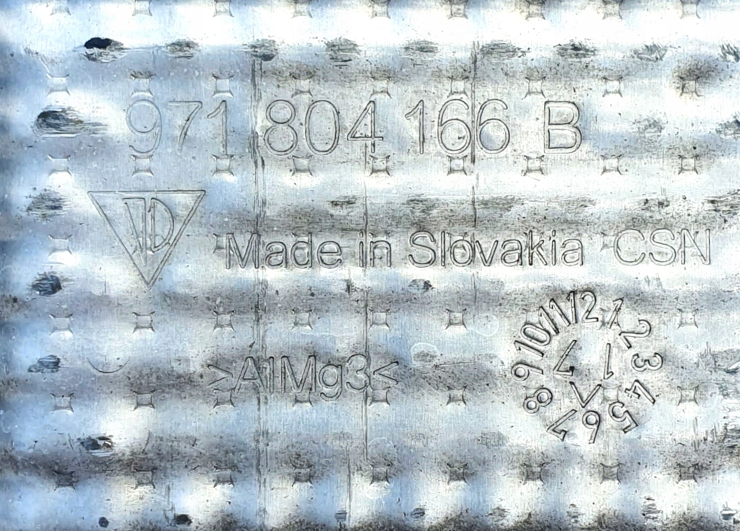 BLENDE ABDECKUNG TERMICZNA PORSCHE PANAMERA 971 17+ OE