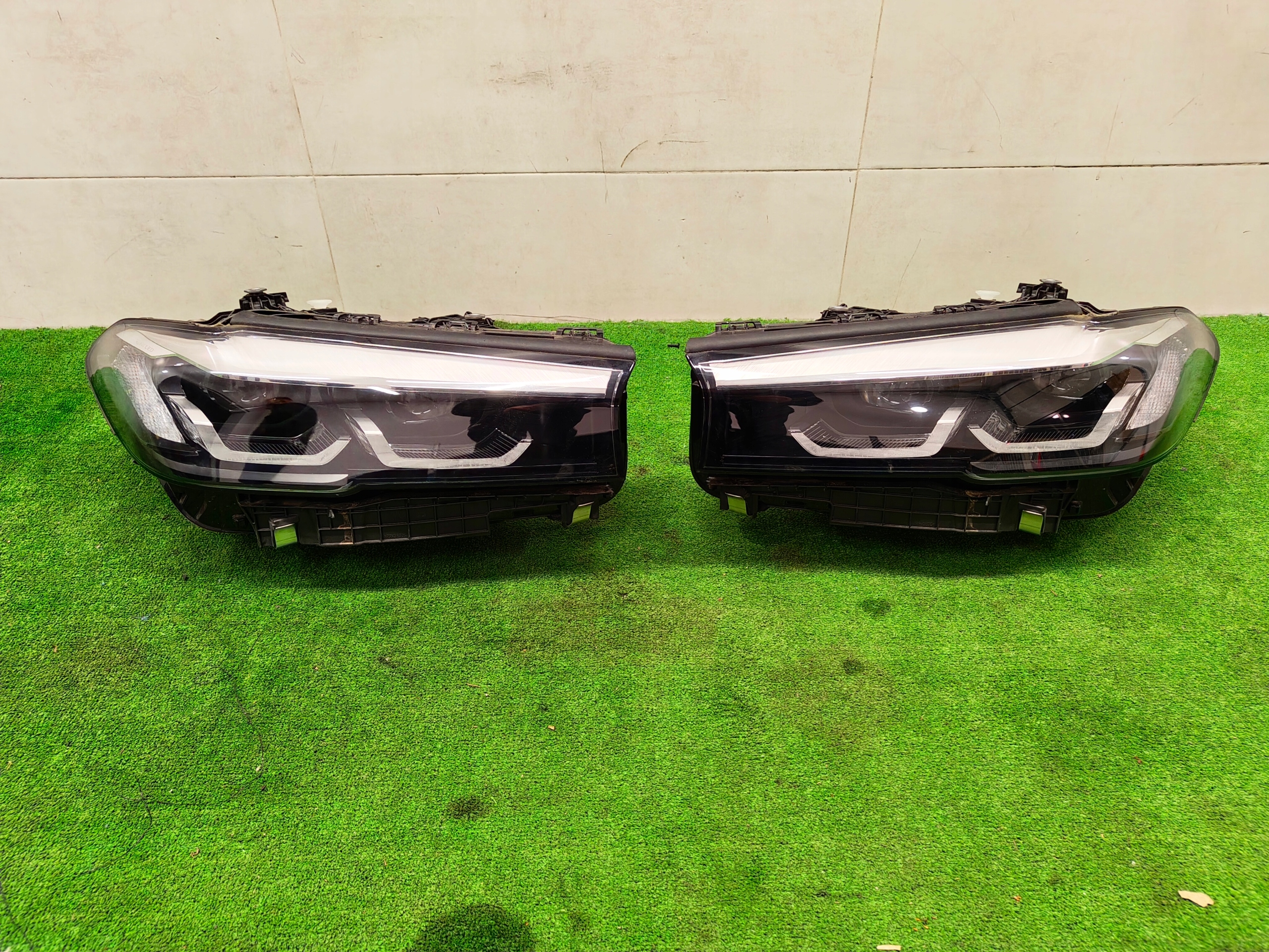BMW G30 LCI front bonnet bumper lights fenders support panel for radiators 475