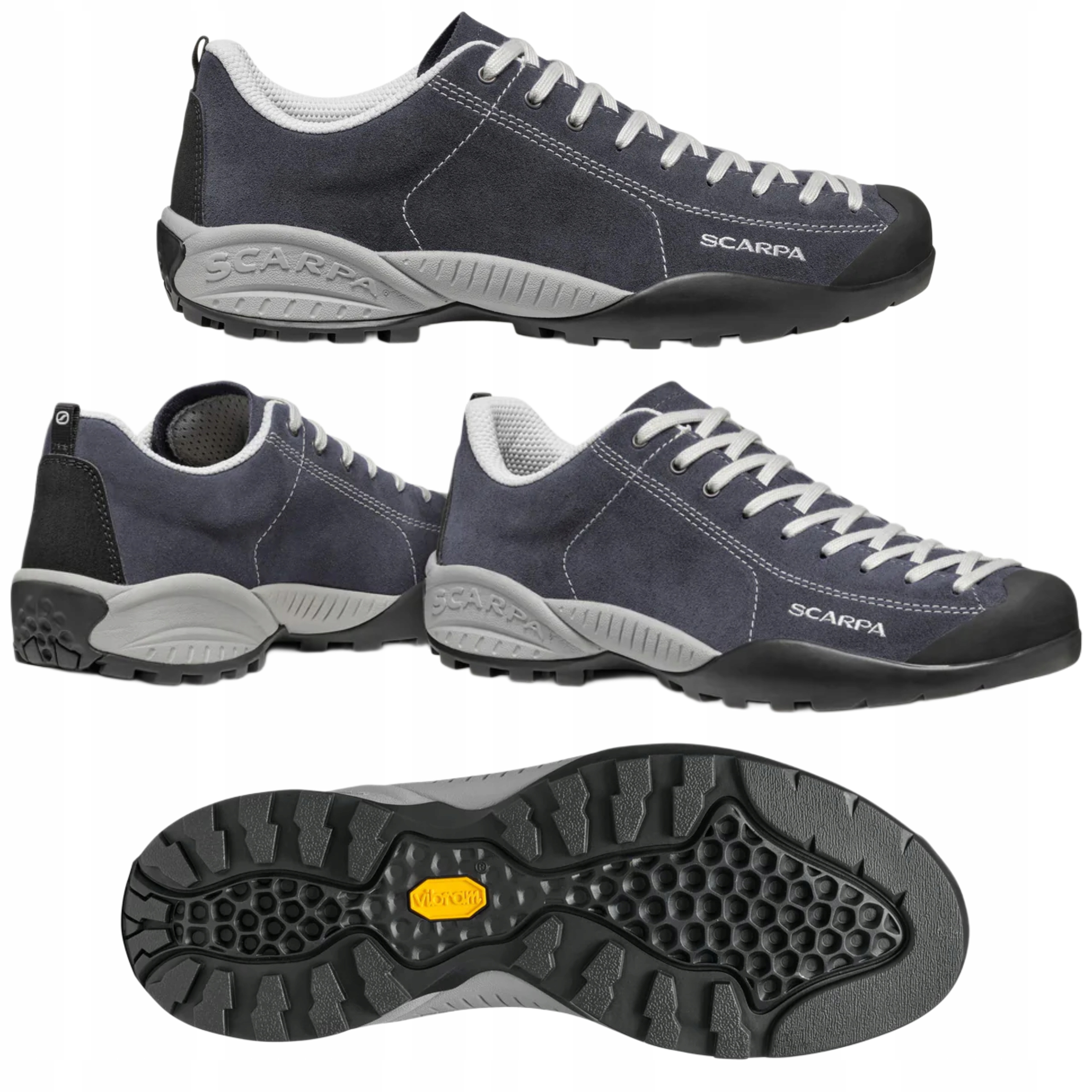 Pánské Trekové Boty Scarpa Mojito Přírodní kůže Semiš 43