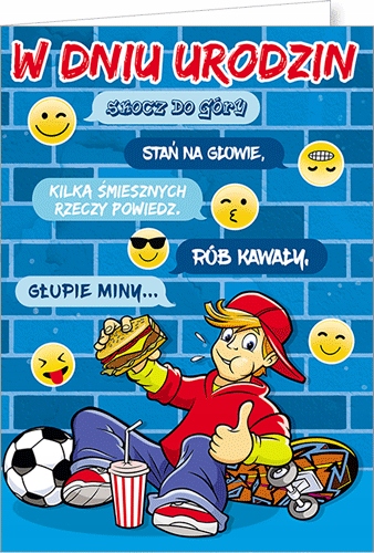 

Kartka urodzinowa dla kolegi wesoła śmieszna You23