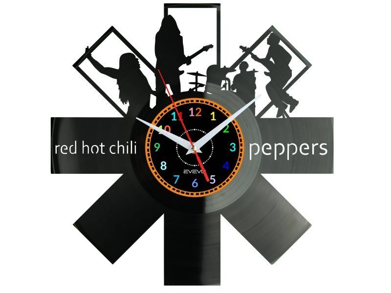Red Hot Chili Peppers Nápad na Dárek Nástěnná Dekorace z vinylové desky