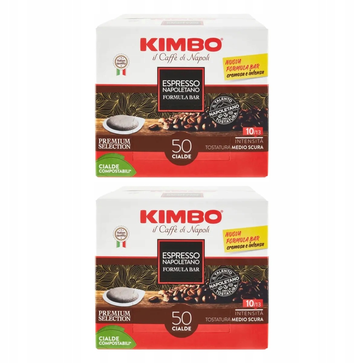Kawa w saszetkach Espresso Napoletano Kimbo aromatyczna kawa do espresso