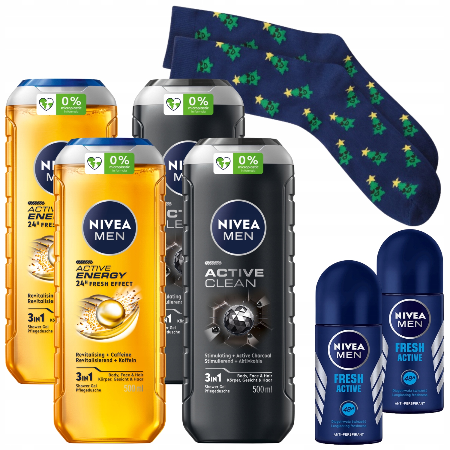 Men Żel pod prysznic Antyperspirant męski