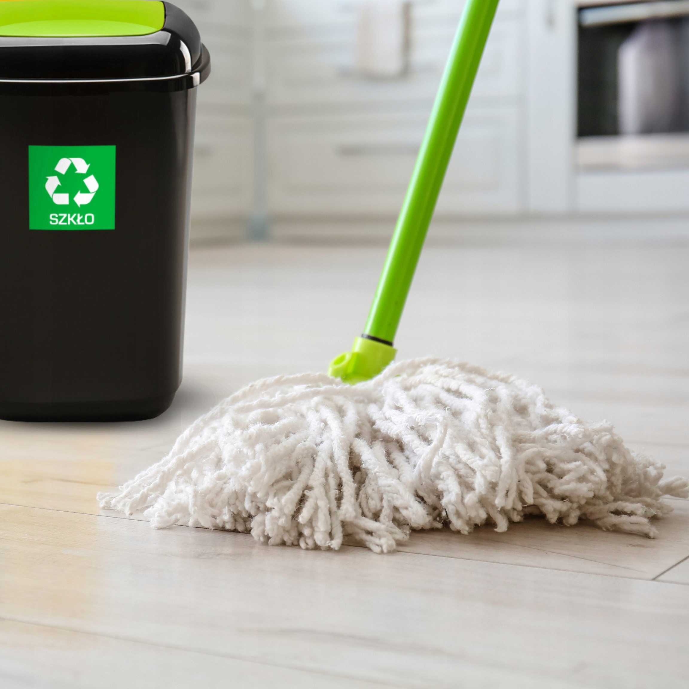 KOSZ NA ŚMIECI 28L DO SEGREGACJI QUATRO SZKŁO Marka Plafor