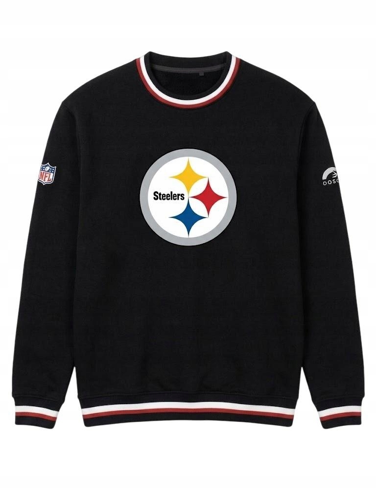 Męska bluza Oosc Pittsburgh Steelers Rozmiar XXL ze ściągaczami