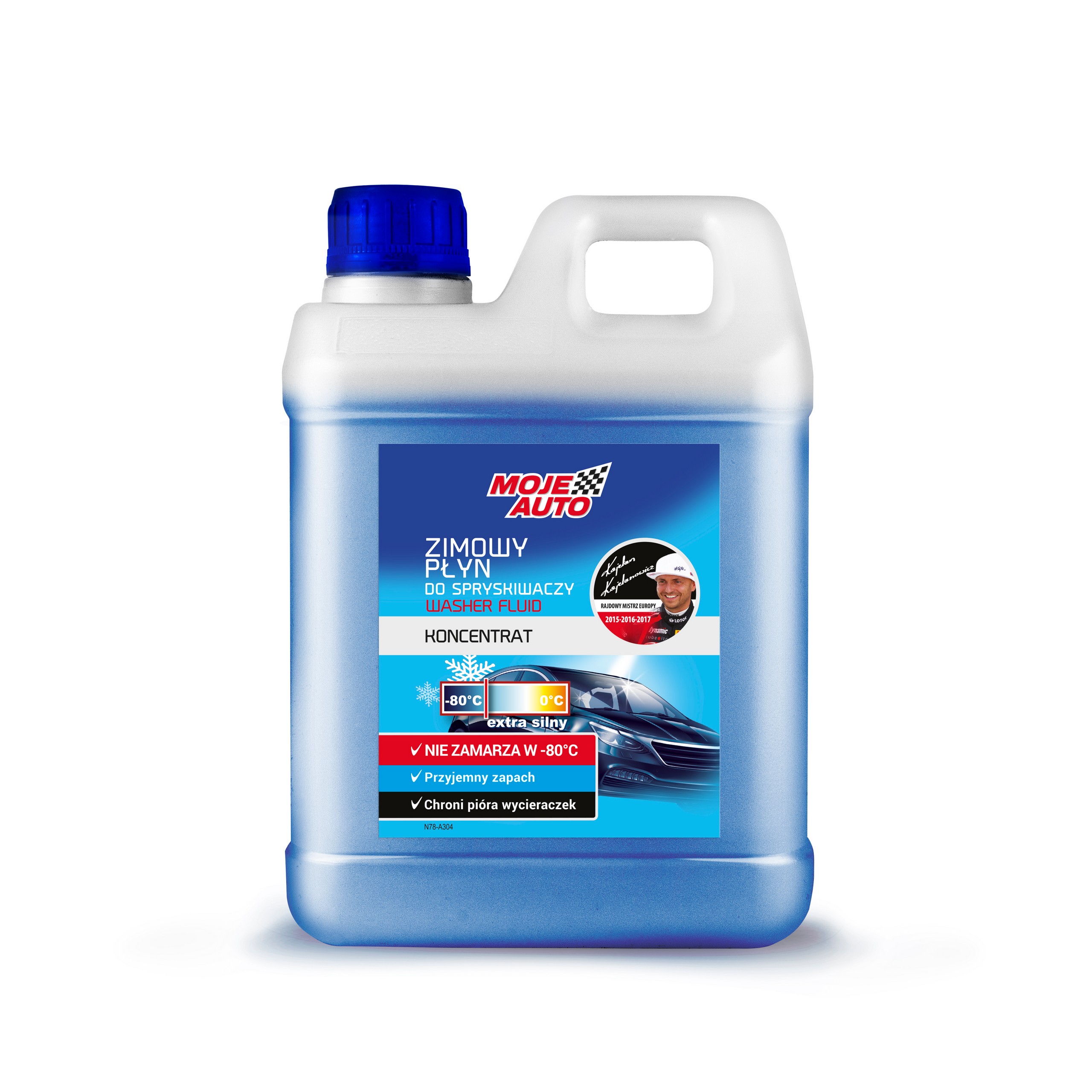 Płyn Do Spryskiwaczy Koncentrat Zimowy 1L Washer Fluid Moje Auto