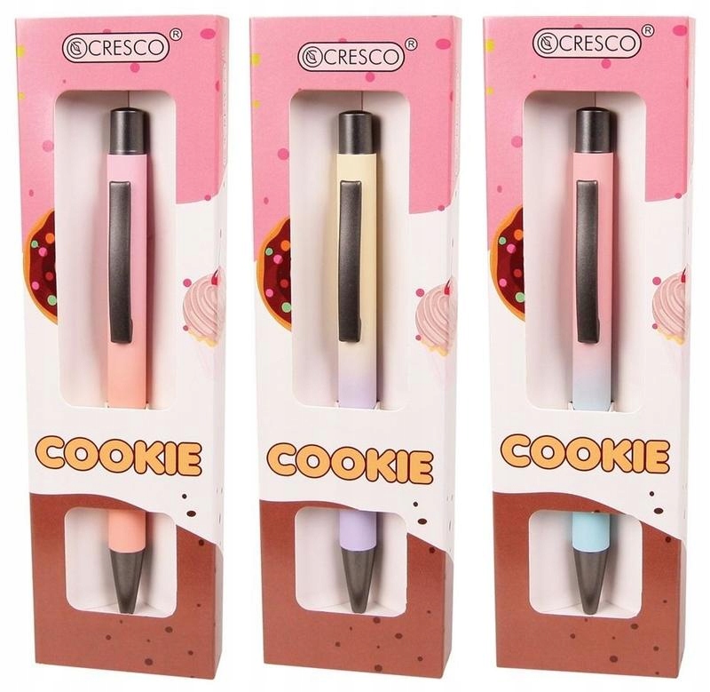 Długopis Cookie w etui, Cresco
