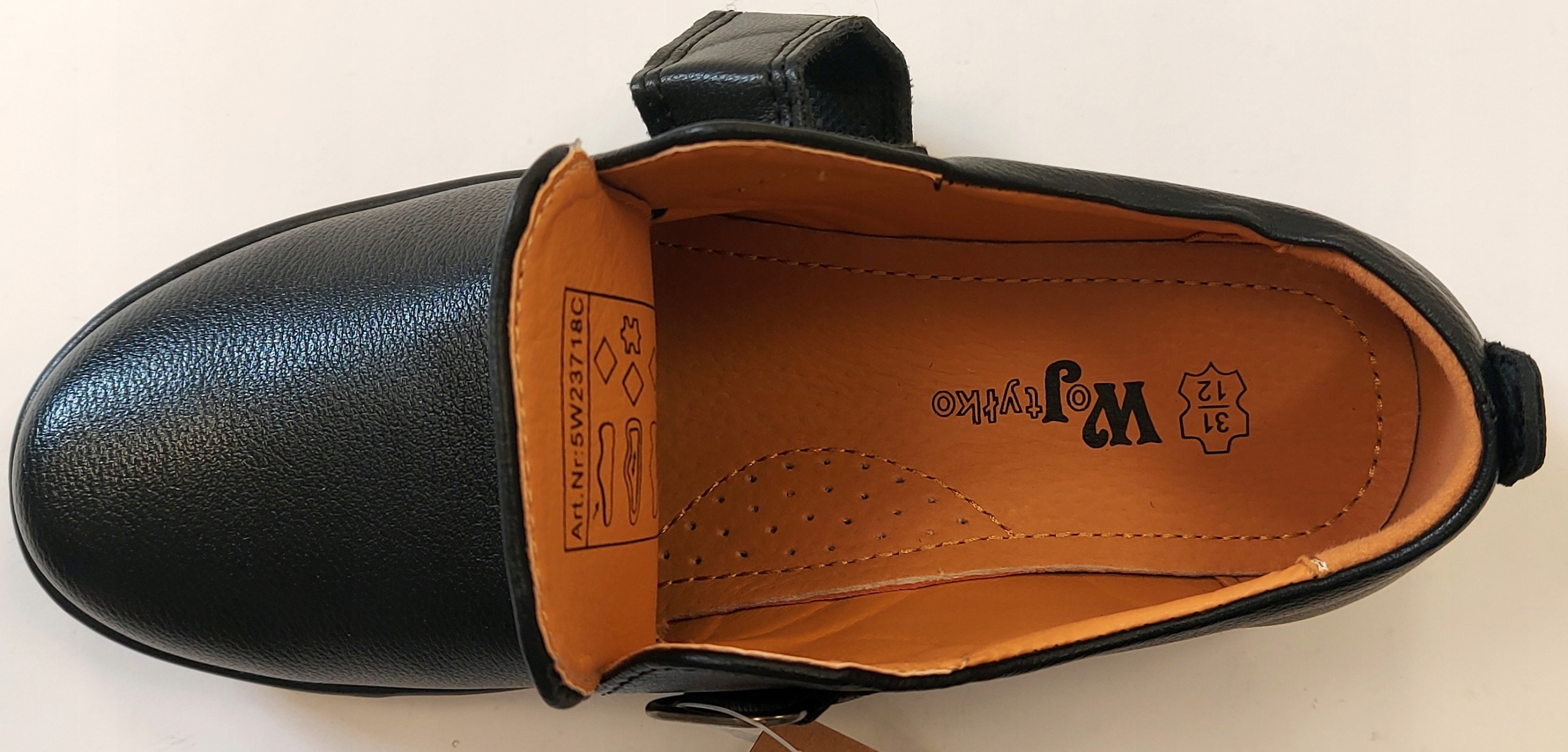 WOJTYŁKO PÓŁBUTY ELEGANCKIE KOMUNIA R 38 24.00 CM Bohater brak