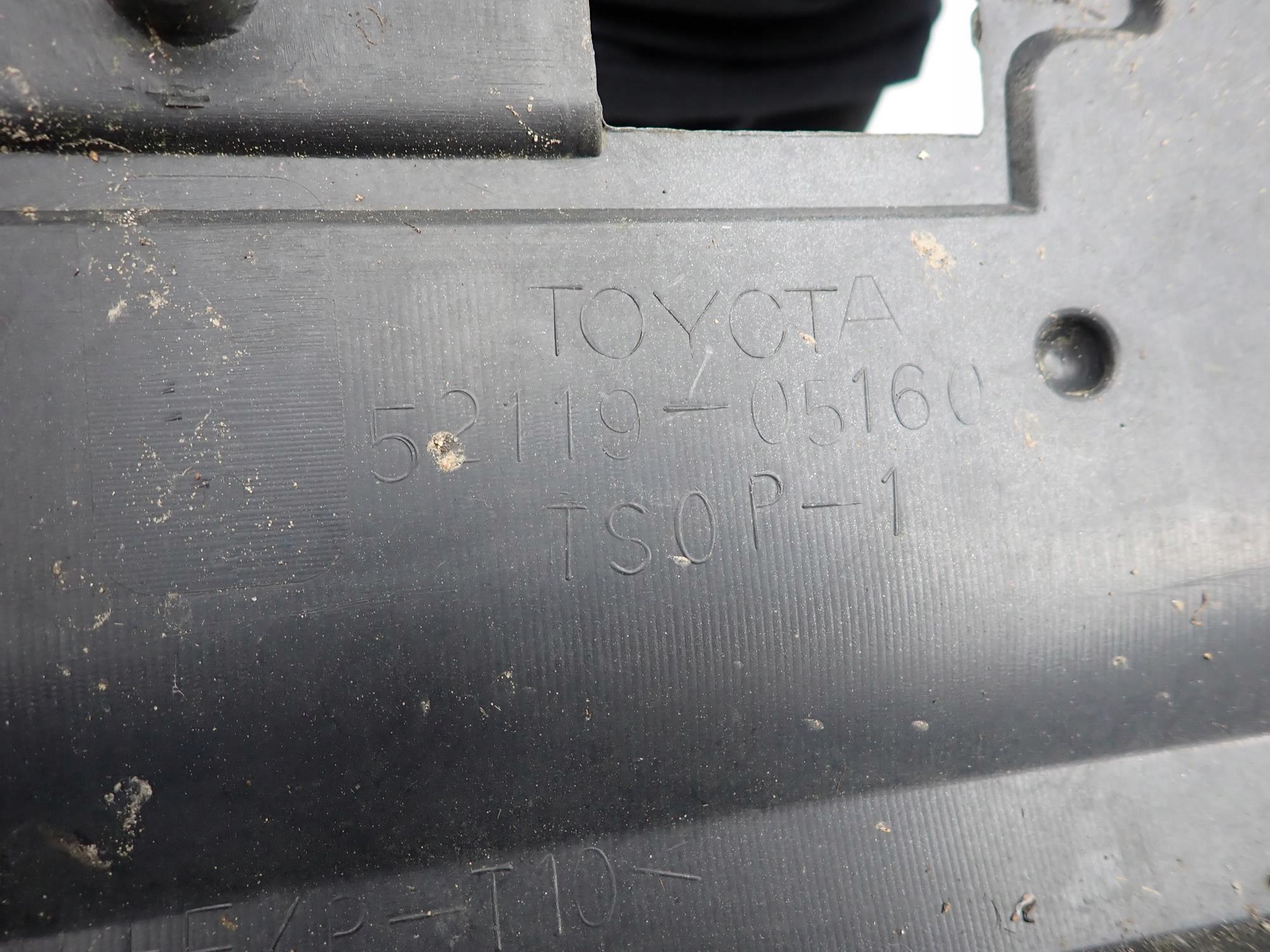 TOYOTA AVENSIS II 2 T25 03-06 bumper front front washer