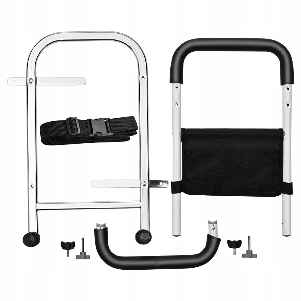 Poręcz Uchwyt Barierka Do Łóżka Regulowana dla osób starszych mocna 3CCC