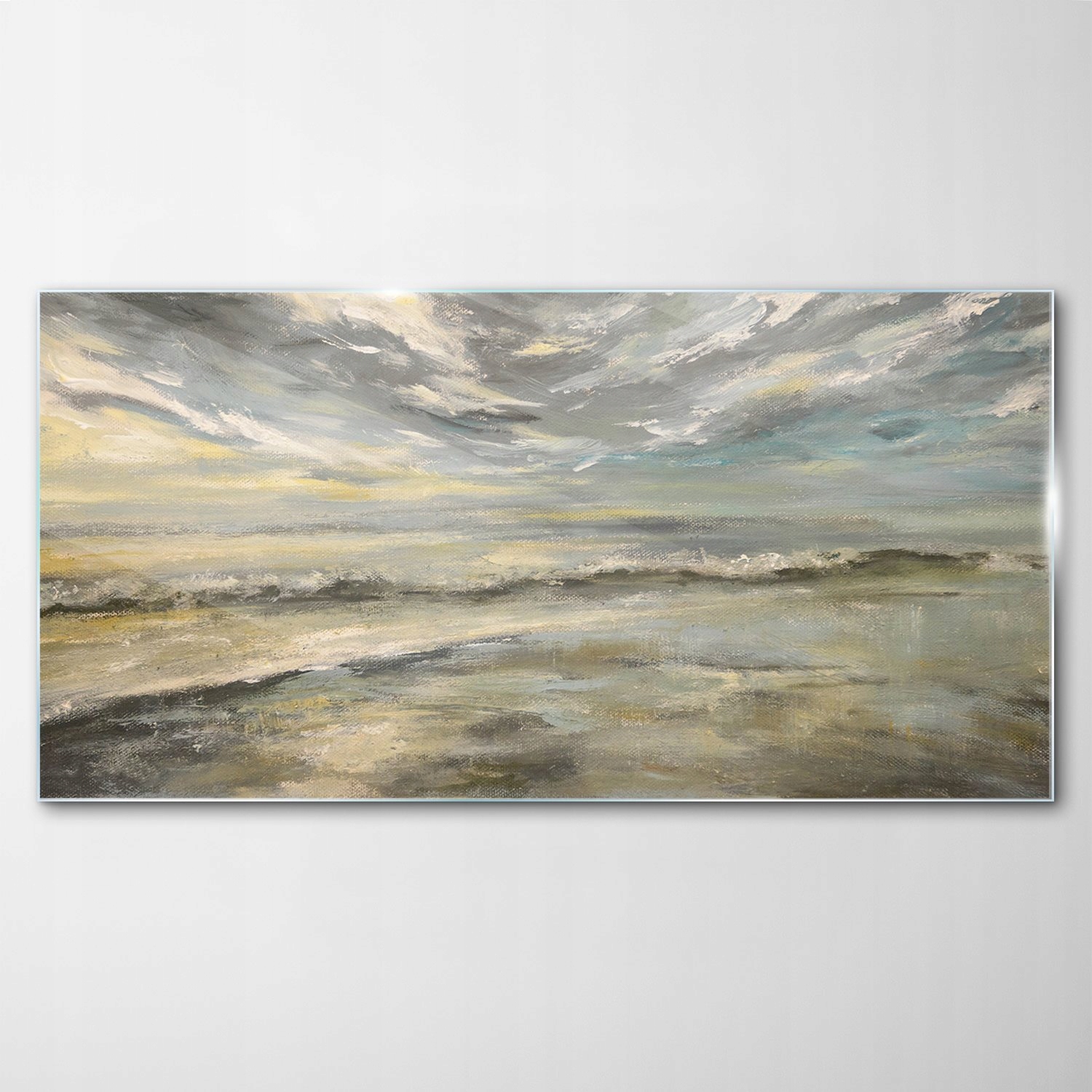 

Hartowany Obraz Szklany Morze Sztorm Ocean 140x70