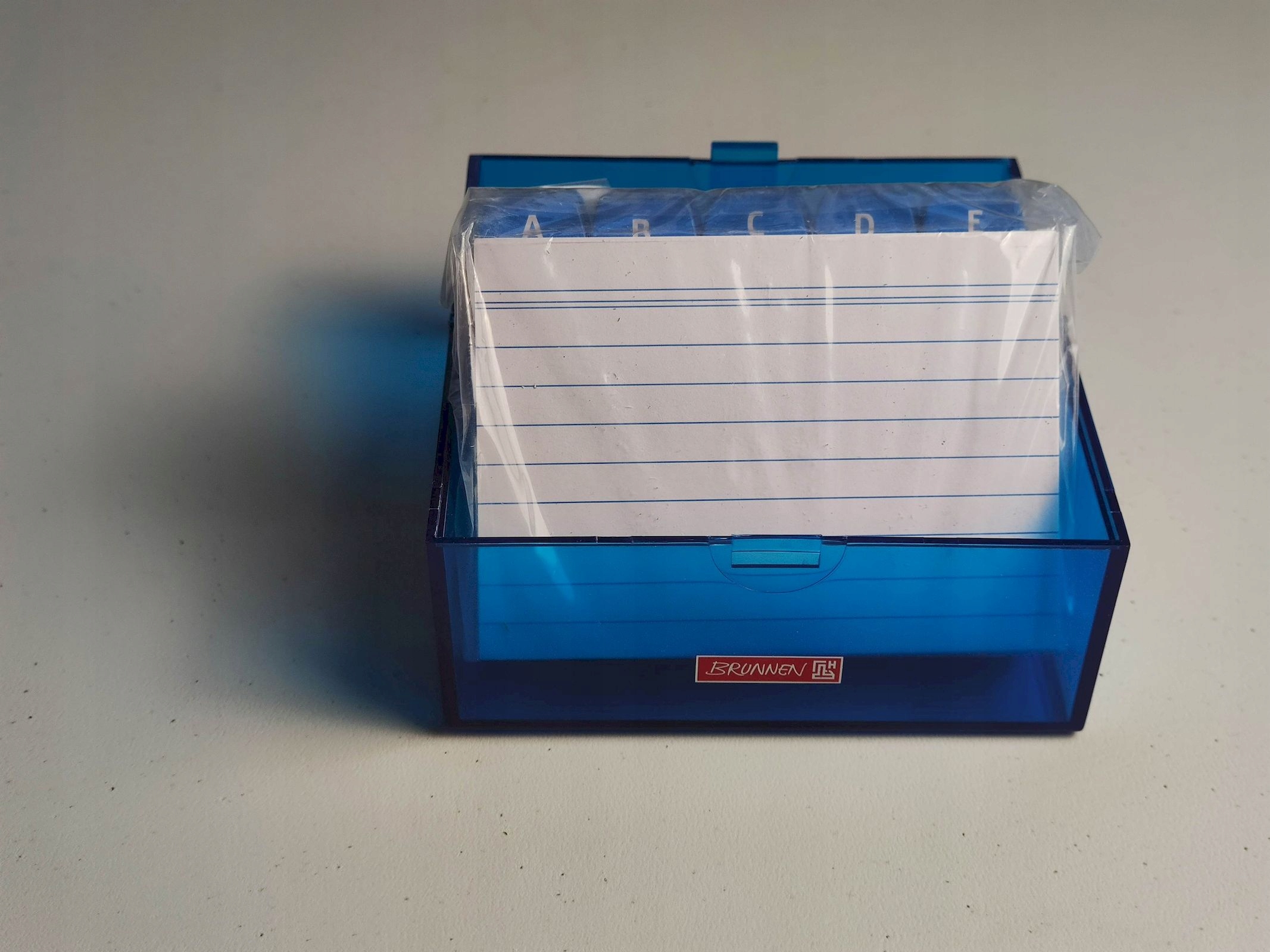 Brunnen 102058033 pudełko na fiszki A8 Rodzaj inny