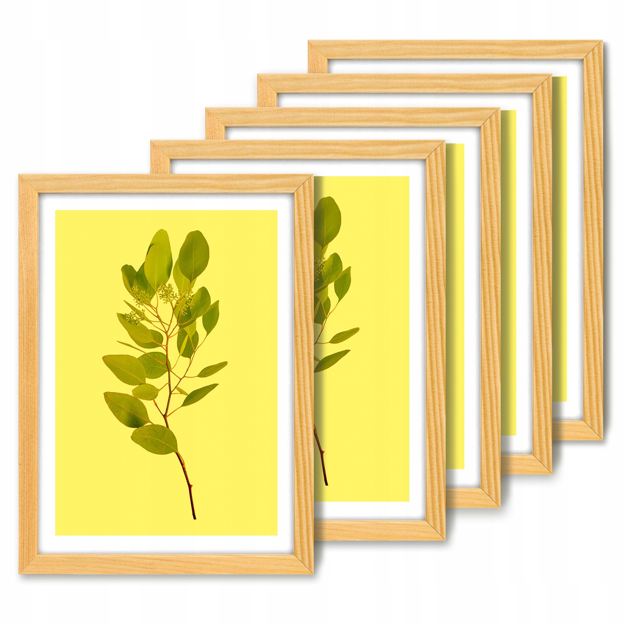 

Zestaw Sosnowych Ramek Ramka do Zdjęć 10x15 5szt