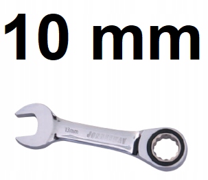 

Klucz płasko-oczk.10mm krótki,grzechotka Jonnesway